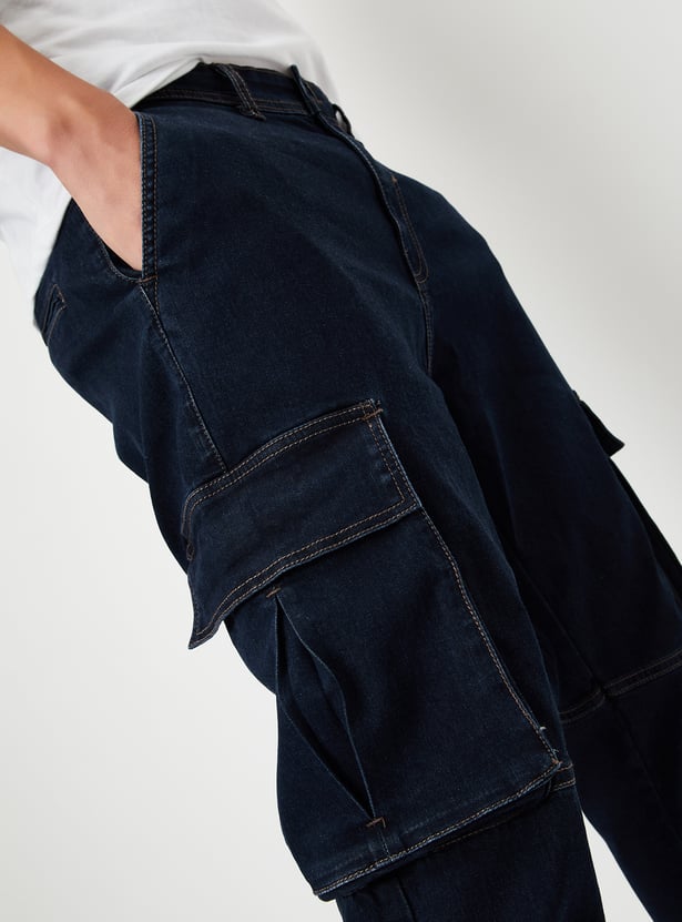 Boys Solid Hooded Bomber Jacket