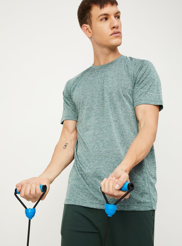 Men Solid Sports T-shirt