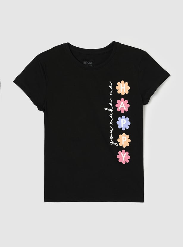 Girls Graphic Printed T-shirt
